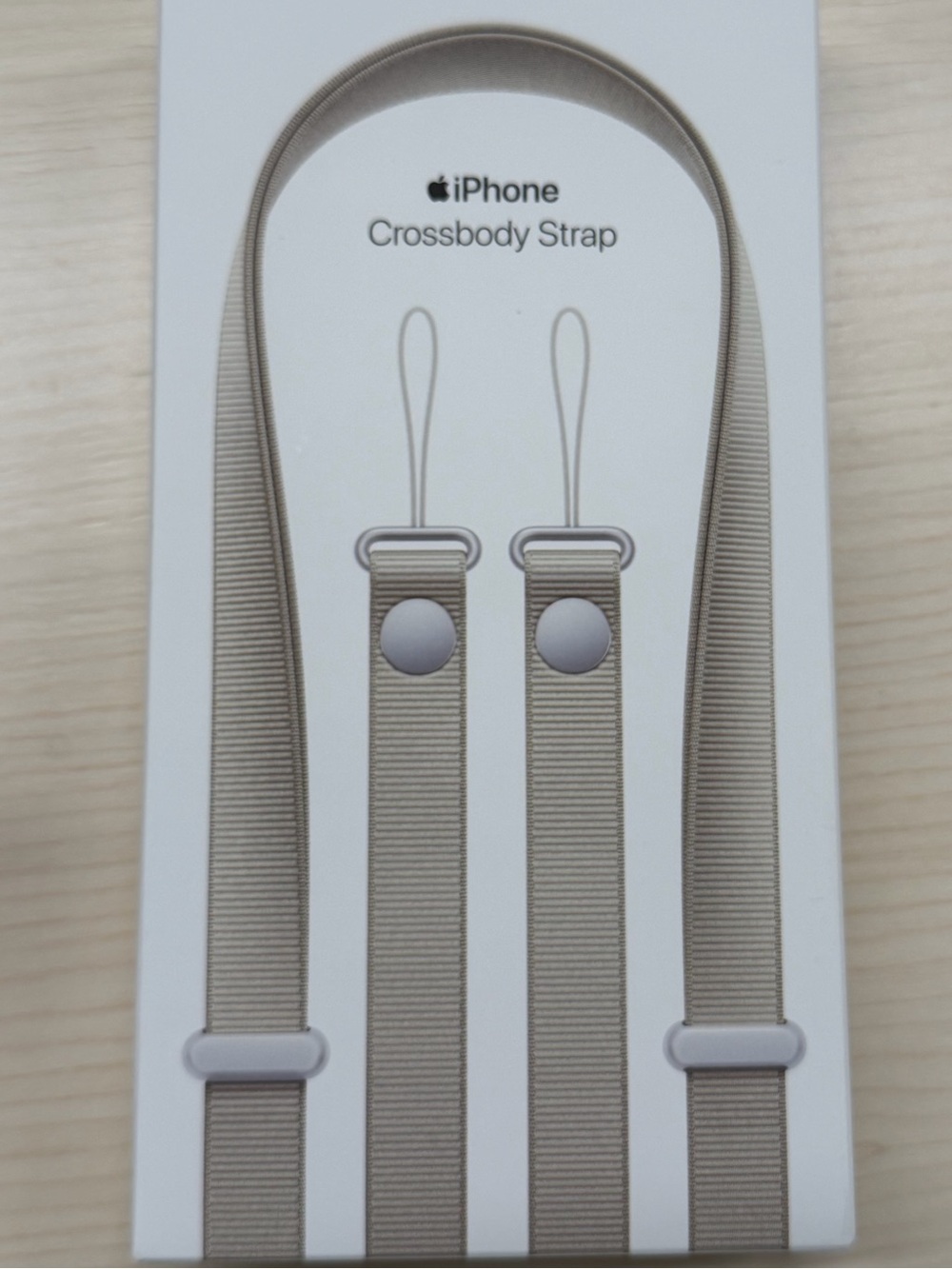 Apple Crossbody Strap - Tan